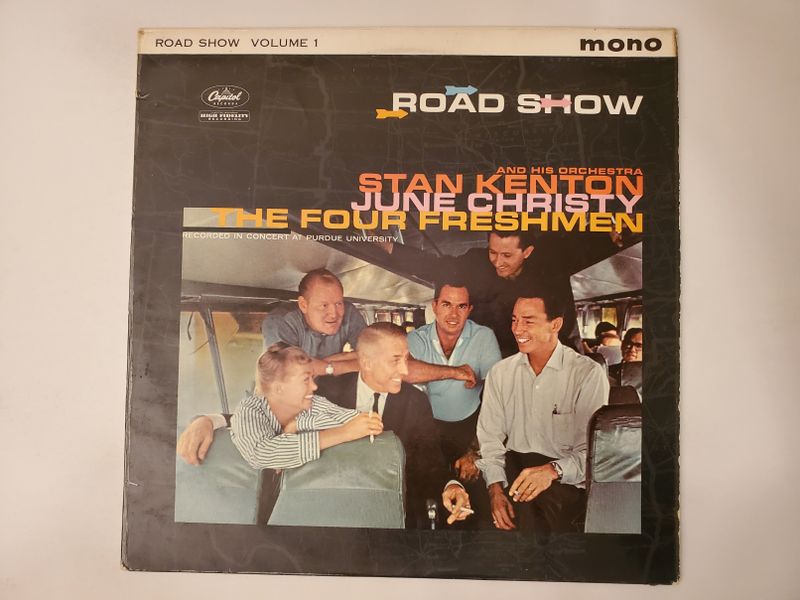 Stan Kenton and His Orchestra, June Christy, The Four Freshmen Road Show vinyl record